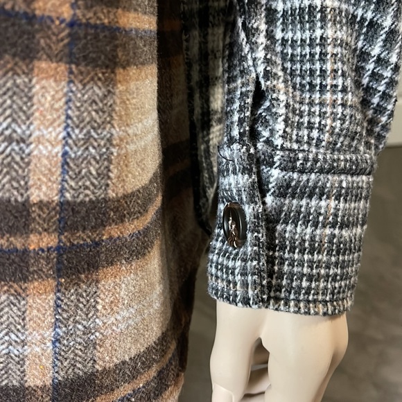 THML Plaid Button Up Jacket M - Picture 8 of 11